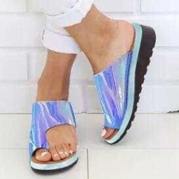 2021 new wedges woman shoes sandalias plain female large foot orthopaedic sandal correction bunion corrector tfts, Black
2021 new wedges woman shoes sandalias plain female large foot orthopaedic sandal correction bunion corrector tfts, Black