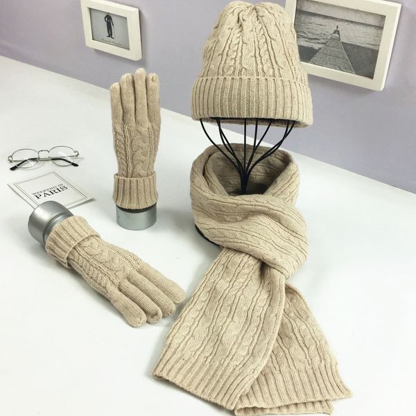 european and american fall winter fashion knitted wool three-piece set pure color warm keeping pullover wool knit hat scarf gloves set, Blue;gray
european and american fall winter fashion knitted wool three-piece set pure color warm keeping pullover wool knit hat scarf gloves set, Blue;gray