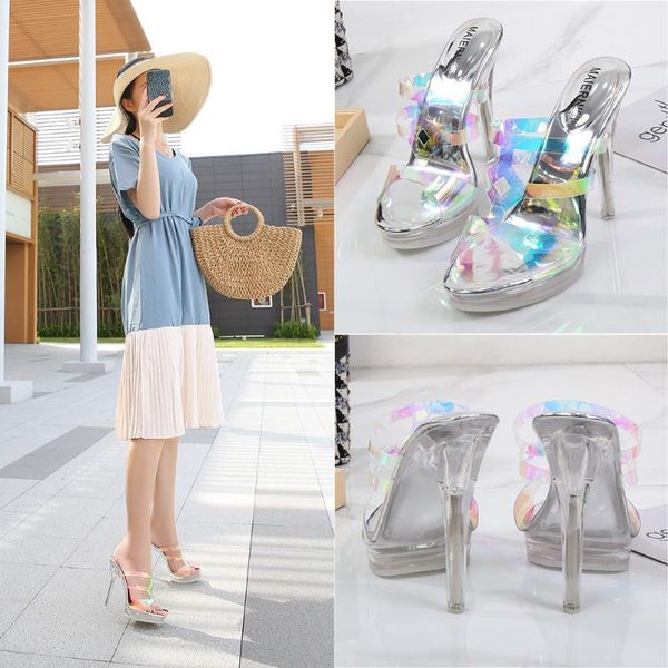 sandals summer refreshing comfortable color change piece high heel shoes cross-over waterproof women's shoes1, Black
sandals summer refreshing comfortable color change piece high heel shoes cross-over waterproof women's shoes1, Black