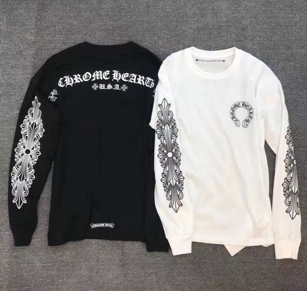 2020 spring autumn new brand crosin horseshoe cross sanskrit printing fashion long sleeve t-shirt for men and women, Black
2020 spring autumn new brand crosin horseshoe cross sanskrit printing fashion long sleeve t-shirt for men and women, Black