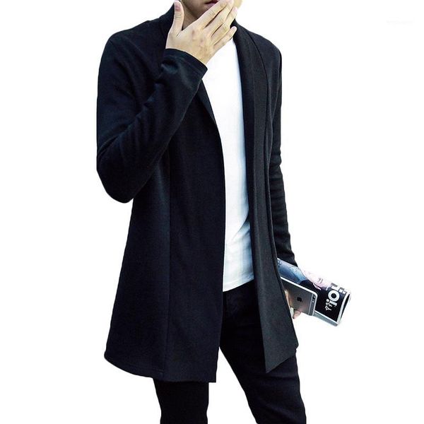 wool knitted men trench coat 2018 warm winter cardigan masculino shawl collar gentleman long oversized coat male brand clothing1, Tan;black
wool knitted men trench coat 2018 warm winter cardigan masculino shawl collar gentleman long oversized coat male brand clothing1, Tan;black