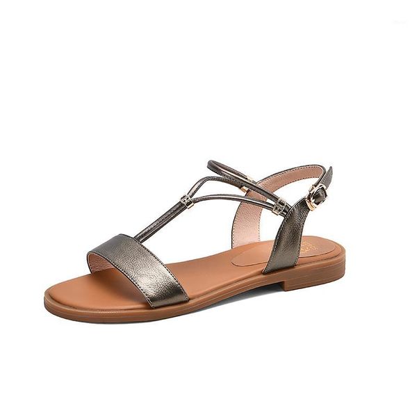 sandals 2021 genuine leather women female summer shoes buckle simple wedges woman casual fashion ladies1, Black
sandals 2021 genuine leather women female summer shoes buckle simple wedges woman casual fashion ladies1, Black