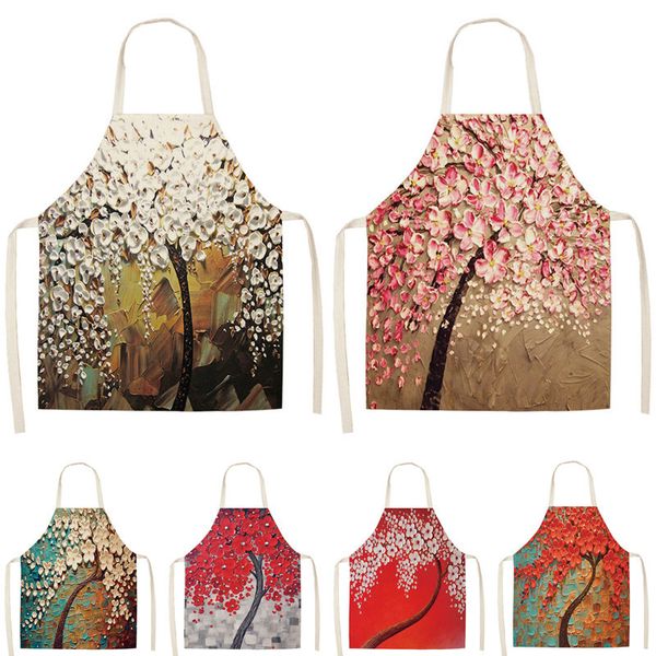 1pcs flower tree printed cotton linen sleeveless aprons home cleaning kitchen cooking baking apron for women 53*65cm wq0008
1pcs flower tree printed cotton linen sleeveless aprons home cleaning kitchen cooking baking apron for women 53*65cm wq0008