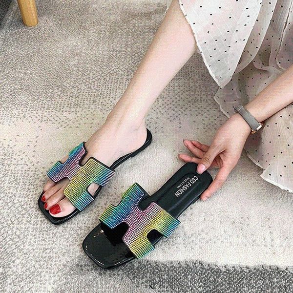 colorful diamonds women summer sandals 2020 fashion bling female candy color flip flops beach diamond flat shoes outdoor sandals, Black
colorful diamonds women summer sandals 2020 fashion bling female candy color flip flops beach diamond flat shoes outdoor sandals, Black