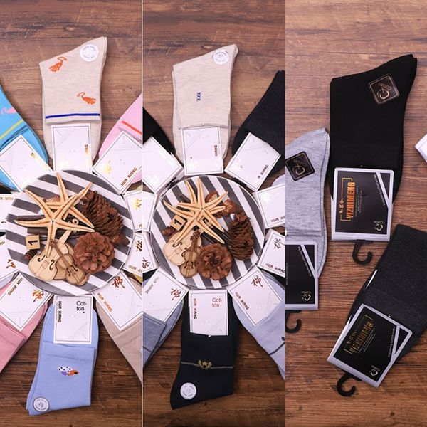 huaxiang chengtai and cotton autumn and winter thick men's breathable medium tube business socks men's socks net red on1lc, Black
huaxiang chengtai and cotton autumn and winter thick men's breathable medium tube business socks men's socks net red on1lc, Black