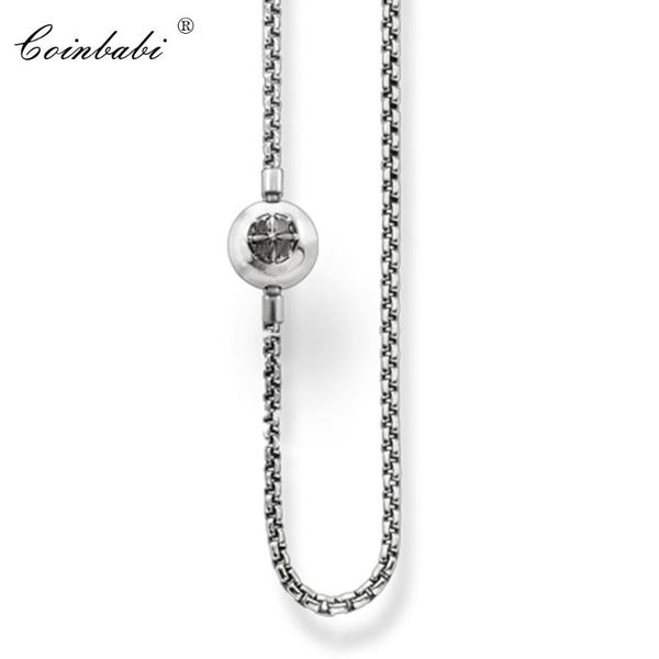 chains necklace chain dark blackened 925 sterling silver with folding clasp for women & men gift style fit karma diy
chains necklace chain dark blackened 925 sterling silver with folding clasp for women & men gift style fit karma diy