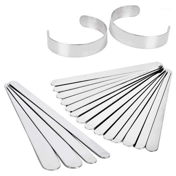 20 pieces bracelet blanks stainless steel blanks diy bangle bracelet for diy jewelry gifts making1, Blue;slivery
20 pieces bracelet blanks stainless steel blanks diy bangle bracelet for diy jewelry gifts making1, Blue;slivery