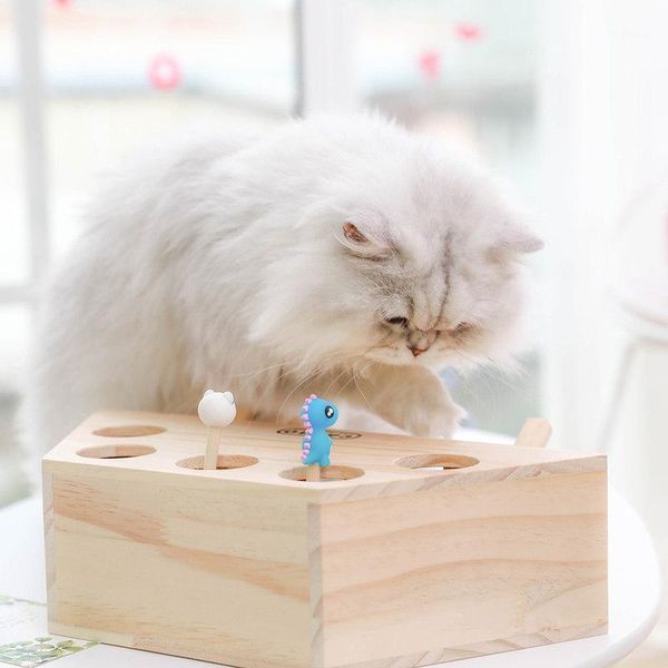 cat toys pet indoor solid wood hunting toy interaction 3/5 hole mouse seat scratch gift wf8309401
cat toys pet indoor solid wood hunting toy interaction 3/5 hole mouse seat scratch gift wf8309401