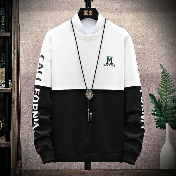 2021 new men's long sleeve patchwork army green sweatshirt streetwear slim hoodies men big size o079, Black
2021 new men's long sleeve patchwork army green sweatshirt streetwear slim hoodies men big size o079, Black