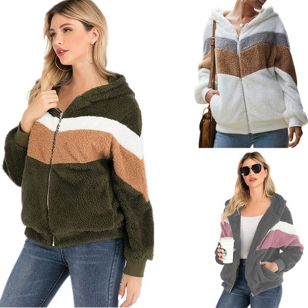 fashion s- womens winter warm teddy bear pocket fluffy coat fleece fur jackets ladys hooded outerwear, Black
fashion s- womens winter warm teddy bear pocket fluffy coat fleece fur jackets ladys hooded outerwear, Black