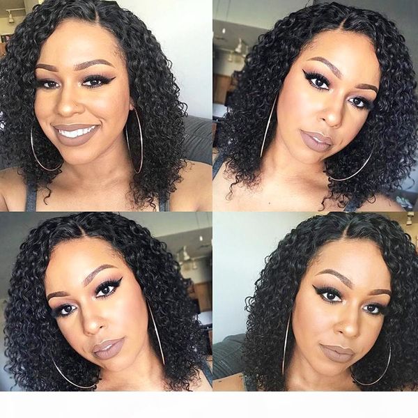 deep curly lace front human hair wigs 13x4 lace frontal wigs with baby hair short bob lace frontal wigs 150 density remy, Black;brown
deep curly lace front human hair wigs 13x4 lace frontal wigs with baby hair short bob lace frontal wigs 150 density remy, Black;brown