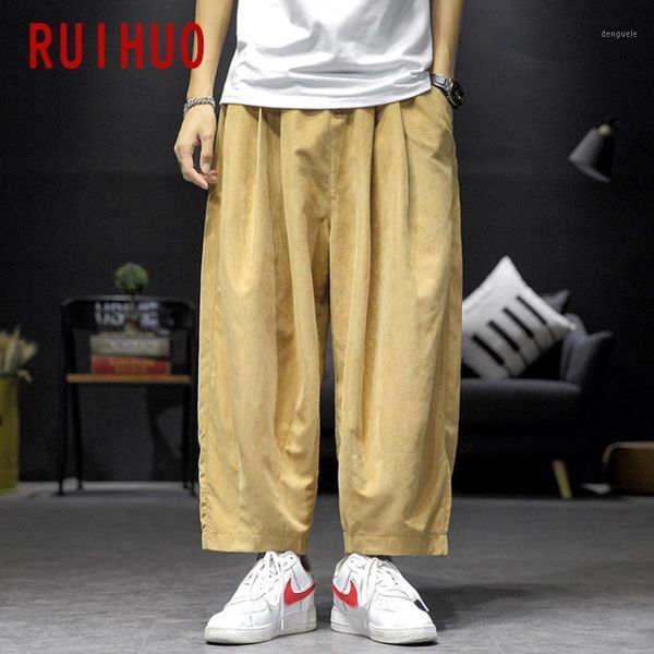 ruihuo loose solid mens pants hip hop harem pants men clothing mens trousers jogger harajuku sweatpants 2020 new m-5xl1, Black
ruihuo loose solid mens pants hip hop harem pants men clothing mens trousers jogger harajuku sweatpants 2020 new m-5xl1, Black