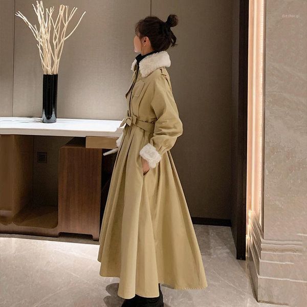 windbreaker women's long cotton-padded jacket autumn winter coat over-the-knee coat waist waist casacos feminino1, Tan;black
windbreaker women's long cotton-padded jacket autumn winter coat over-the-knee coat waist waist casacos feminino1, Tan;black