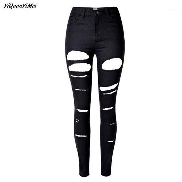 yiquanyimei fashion pencil pants ripped jeans for women skinny hole jeans woman black denim pants distressed jean pantalon femme1, Blue
yiquanyimei fashion pencil pants ripped jeans for women skinny hole jeans woman black denim pants distressed jean pantalon femme1, Blue