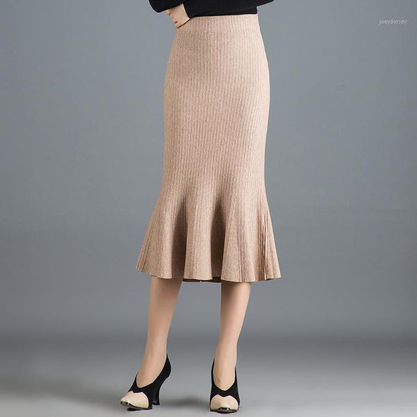fish tail midi long sweater skirt autumn winter women knitted mermaid skirt vintage slim high waist black/khaki p-3861
fish tail midi long sweater skirt autumn winter women knitted mermaid skirt vintage slim high waist black/khaki p-3861