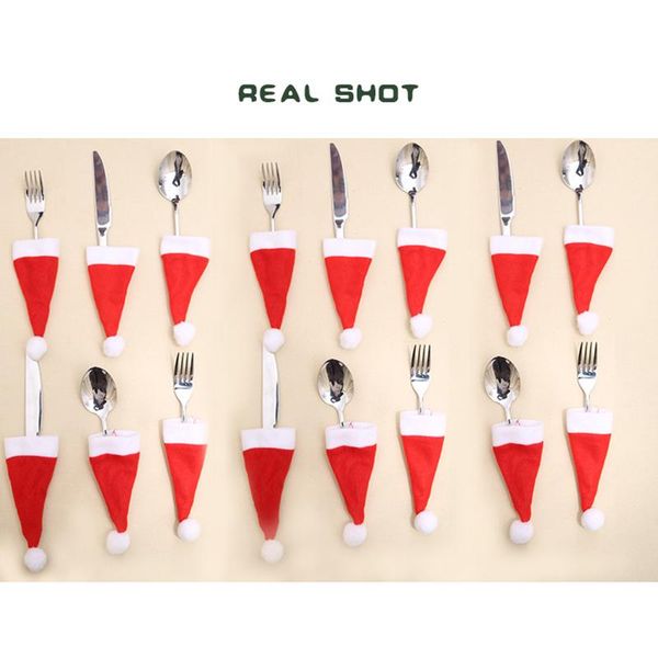 2020 christmas decor tableware bag mini christmas caps knife fork spoon holder new year home decoration small christmas hat h jllzoh
2020 christmas decor tableware bag mini christmas caps knife fork spoon holder new year home decoration small christmas hat h jllzoh