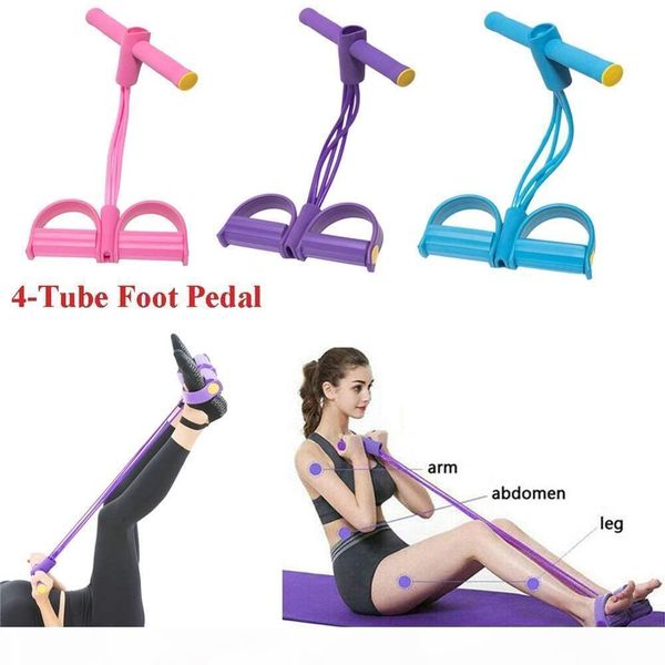 quality4 tubes fitness sit-up exercise equipment resistance bands multifunctional pedal leg tensioner premium tension rope foot chest
quality4 tubes fitness sit-up exercise equipment resistance bands multifunctional pedal leg tensioner premium tension rope foot chest