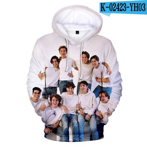 2020 the hype house 3d hoodies charli d'amelio sweatshirts men women internet celebrity addison rae tracksuit pullover hoodies bbyavo, Black
2020 the hype house 3d hoodies charli d'amelio sweatshirts men women internet celebrity addison rae tracksuit pullover hoodies bbyavo, Black