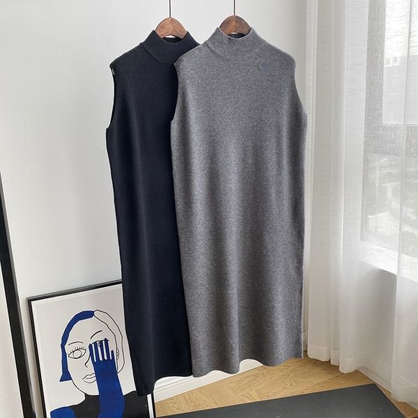 ev0ez knitted sleeveless dress for vest vest women's autumn new solid bottomed color s with half high collar showing thin and versatile, White;black
ev0ez knitted sleeveless dress for vest vest women's autumn new solid bottomed color s with half high collar showing thin and versatile, White;black
