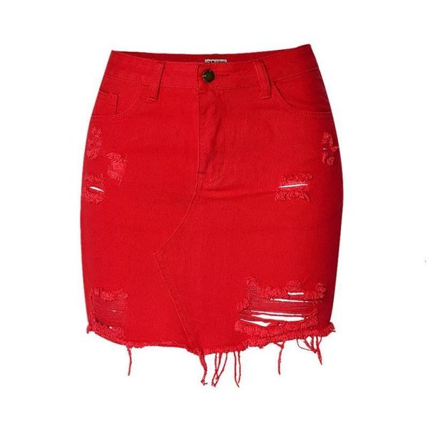 fashion women's high waist jeans bag hip denim skirt red large size irregular hole new ice cream color mini skirt b018, Black
fashion women's high waist jeans bag hip denim skirt red large size irregular hole new ice cream color mini skirt b018, Black