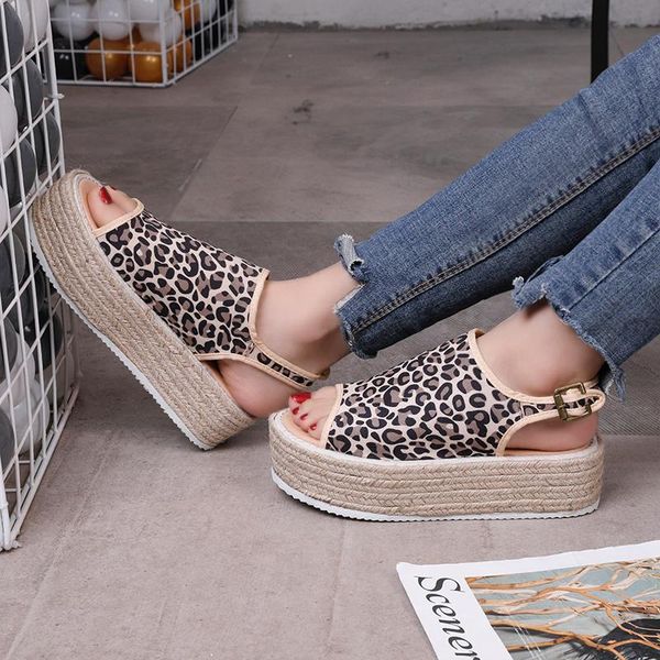 dijigirls women sandals flats sandals summer shoes peep toe leopard print women platform sandalias mujer size 35-43, Black
dijigirls women sandals flats sandals summer shoes peep toe leopard print women platform sandalias mujer size 35-43, Black