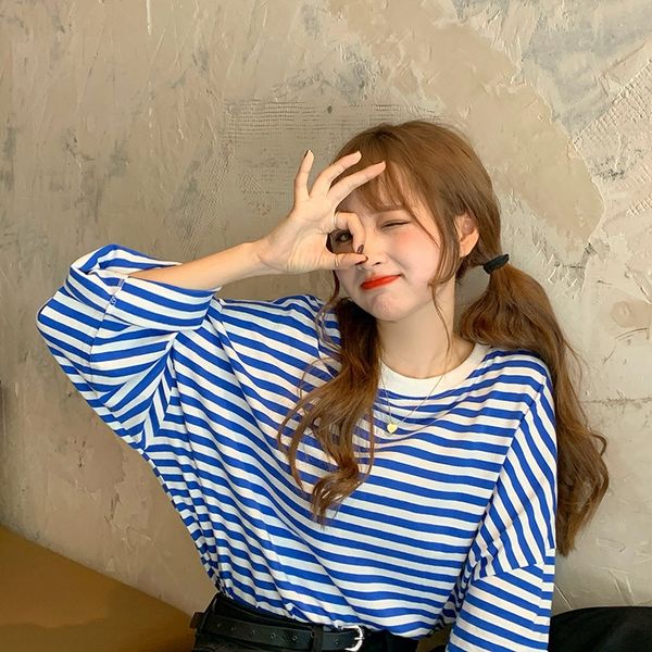 2020 casual versatileloose strip leisure details thin striped t early autumn 2020 casual and versatileloose early autumn strip leisure deta, White
2020 casual versatileloose strip leisure details thin striped t early autumn 2020 casual and versatileloose early autumn strip leisure deta, White