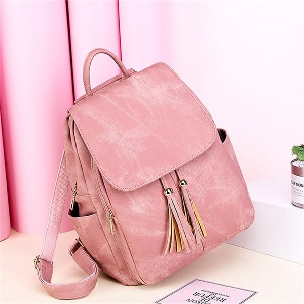 pu leather new women's backpack candy color college wind popular backpack
pu leather new women's backpack candy color college wind popular backpack