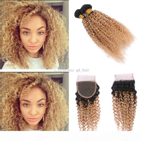 ombre color 1b 27 curly hair 3 bundles with closure 4x4 honey blonde 1b 27 lace closure with kinky curly hair extension, Black
ombre color 1b 27 curly hair 3 bundles with closure 4x4 honey blonde 1b 27 lace closure with kinky curly hair extension, Black