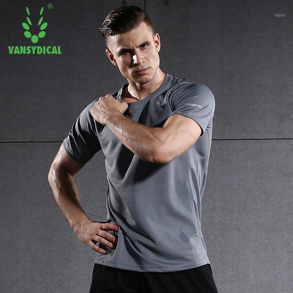 short sleeve men running shirt fitness workout workout quick dry solid brethable sportswear vansydical1, Black;blue
short sleeve men running shirt fitness workout workout quick dry solid brethable sportswear vansydical1, Black;blue