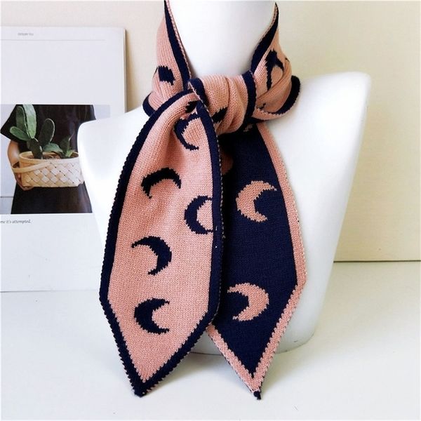 winter polka dot moon stripes design knitted scarf women men knit skinny neck warmer collar scarfs bufandas invierno mujer y201007, Blue;gray
winter polka dot moon stripes design knitted scarf women men knit skinny neck warmer collar scarfs bufandas invierno mujer y201007, Blue;gray