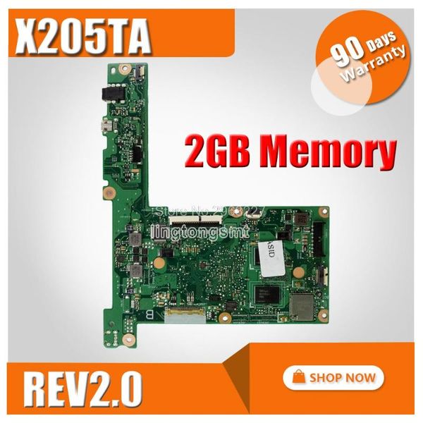 motherboards samxinno for asus lapmotherboard x205ta x205taw x205t mainboard rev2.0 with z3537f processor 2gb 100% tested
motherboards samxinno for asus lapmotherboard x205ta x205taw x205t mainboard rev2.0 with z3537f processor 2gb 100% tested