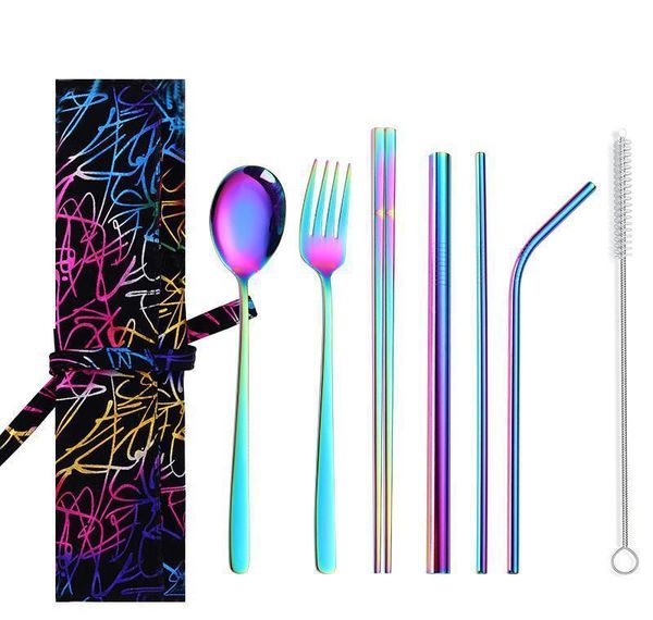 stainless steel cutlery sets chopsticks spoons knife straws cleaning brush set colorful portable reusable dinnerware set iia173 bbyyqzw
stainless steel cutlery sets chopsticks spoons knife straws cleaning brush set colorful portable reusable dinnerware set iia173 bbyyqzw