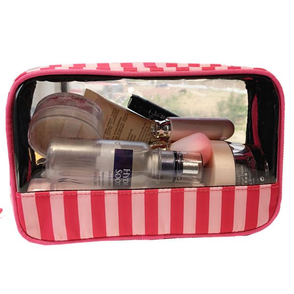 2020 new designers cosmetic bag female portable leopard hand-held cosmetic bag transparent sell pink stripes travel storage bag
2020 new designers cosmetic bag female portable leopard hand-held cosmetic bag transparent sell pink stripes travel storage bag