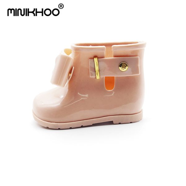 child melissa 2019 bow boot baby rainboot mini rain boots for girls non-slip jelly sandals 10.8cm-17.8cm girl water shoes, Black;red
child melissa 2019 bow boot baby rainboot mini rain boots for girls non-slip jelly sandals 10.8cm-17.8cm girl water shoes, Black;red