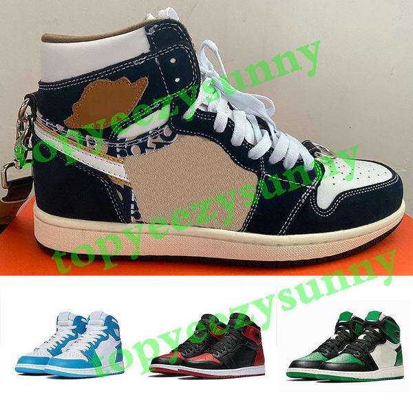 new jumpman 1 basketball shoes 1s racer blue travis scotts fearless obsidian unc mens women chicago banned bred toe men sport sneaker shoes, Black
new jumpman 1 basketball shoes 1s racer blue travis scotts fearless obsidian unc mens women chicago banned bred toe men sport sneaker shoes, Black