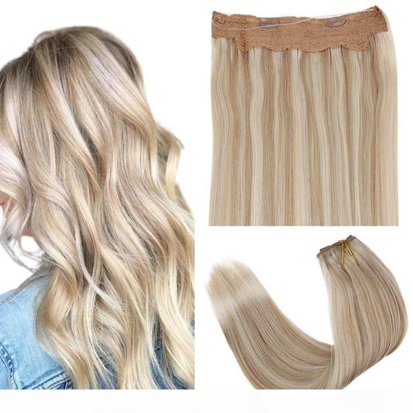 halo human hair with seamless transparent wire and 2 clips on halo extensions no slip 10.5" width highlight blonde halo hair, Black;brown
halo human hair with seamless transparent wire and 2 clips on halo extensions no slip 10.5" width highlight blonde halo hair, Black;brown