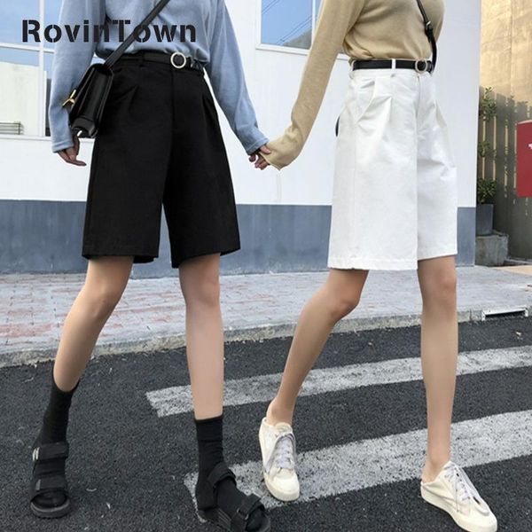 women's shorts summer women t-shirt high waist casual suit loose wide leg plain biker harajuku style, White;black
women's shorts summer women t-shirt high waist casual suit loose wide leg plain biker harajuku style, White;black