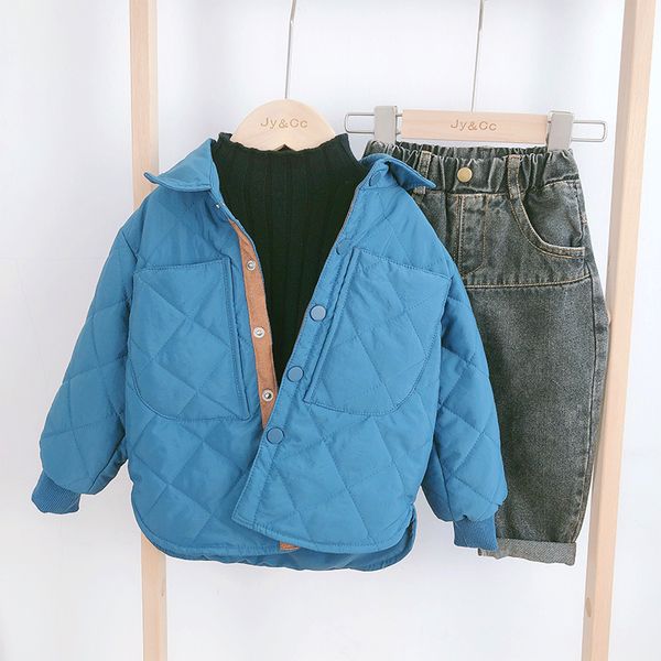 clothing boys autumn and winter clothes thickened 2020 new children's coat down cotton padded jacket fashionable, Blue;gray
clothing boys autumn and winter clothes thickened 2020 new children's coat down cotton padded jacket fashionable, Blue;gray