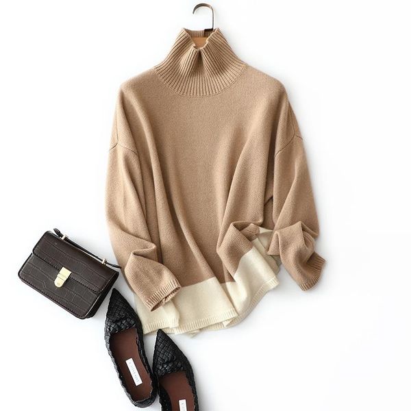 women's sweaters winter arrival warm women sweater side slit oversized turtleneck pullover soft 100% cashmere female, White;black
women's sweaters winter arrival warm women sweater side slit oversized turtleneck pullover soft 100% cashmere female, White;black