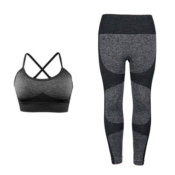 gym seamless set sports leggings women fitness bra compression workout push up booty slim joga match set 2 piece mujer clothing c0122, Gray
gym seamless set sports leggings women fitness bra compression workout push up booty slim joga match set 2 piece mujer clothing c0122, Gray