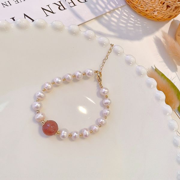 genuine gold plated natural baroque braceletstrawberry crystalpink and tender girl's heartsimple bracelet pearlstrawberry pearl pearl s, Golden;silver
genuine gold plated natural baroque braceletstrawberry crystalpink and tender girl's heartsimple bracelet pearlstrawberry pearl pearl s, Golden;silver