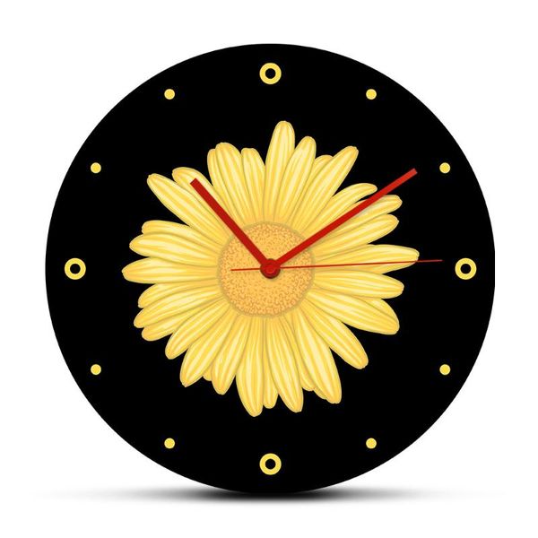 wall clocks yellow daisy flower printed large watch modern design sunflower quiet sweep quartz horologe home decor
wall clocks yellow daisy flower printed large watch modern design sunflower quiet sweep quartz horologe home decor