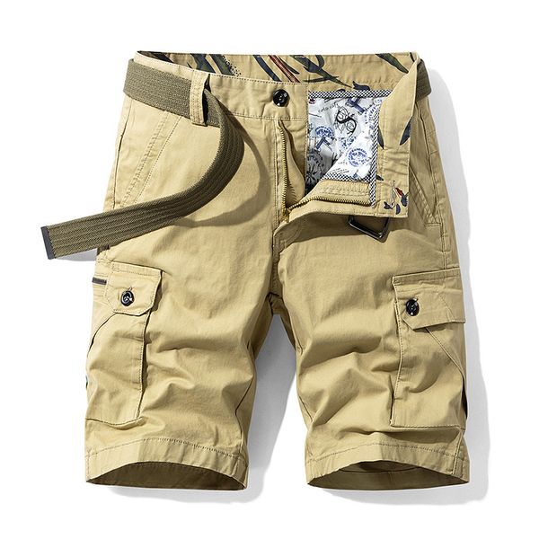 2021 new summer new casual vintage 100% cotton fashion regular fit knee length pockets cargo shorts men jhh1, White;black
2021 new summer new casual vintage 100% cotton fashion regular fit knee length pockets cargo shorts men jhh1, White;black