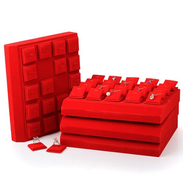 high-end jewelry display plate red velvet movable ring plate bracelet earrings necklace tray display magnet jewelry display props, Black
high-end jewelry display plate red velvet movable ring plate bracelet earrings necklace tray display magnet jewelry display props, Black