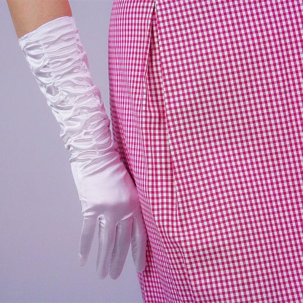 girl solid color long formal pageant glove women 20s bridal satin banquet party wedding colorful black evening gloves st012 h qylbew, White
girl solid color long formal pageant glove women 20s bridal satin banquet party wedding colorful black evening gloves st012 h qylbew, White