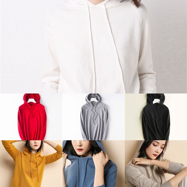 iitat women's new loose sweater hooded women do not fade new fade knitwear loose sweater hooded pullover women do not women's pull, White;black
iitat women's new loose sweater hooded women do not fade new fade knitwear loose sweater hooded pullover women do not women's pull, White;black