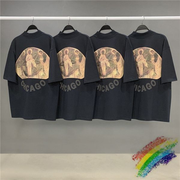 kanye west jesus is king t-shirt men women street wear sunday service tees foaming printing t shirt, Blue;black
kanye west jesus is king t-shirt men women street wear sunday service tees foaming printing t shirt, Blue;black