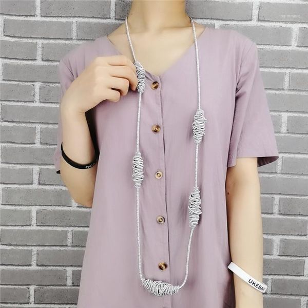 UKEBAY New Long Luxury Necklace Women Handmade Jewelry Boho Necklaces Black Pendant necklace Sweater Chain Wedding Accessories1, Silver
UKEBAY New Long Luxury Necklace Women Handmade Jewelry Boho Necklaces Black Pendant necklace Sweater Chain Wedding Accessories1, Silver
