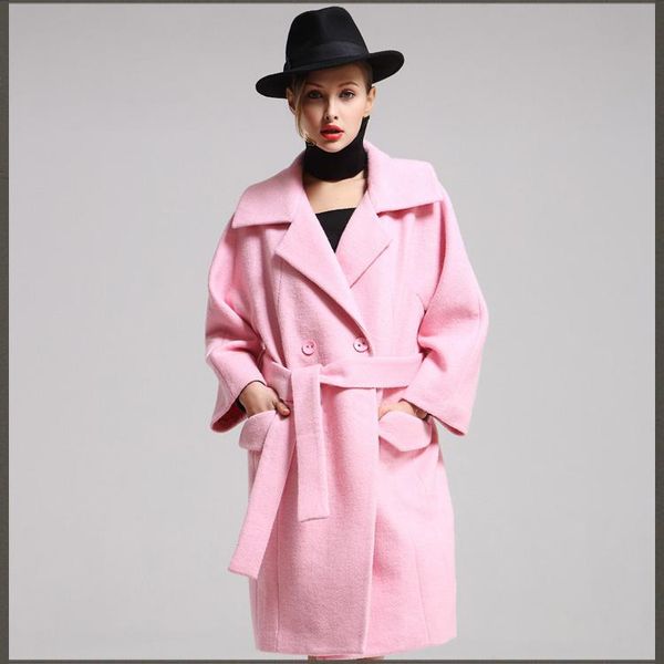 women's wool & blends drop sweet 's woolen jacket, and chic fall/winter ladies jacket, Black
women's wool & blends drop sweet 's woolen jacket, and chic fall/winter ladies jacket, Black