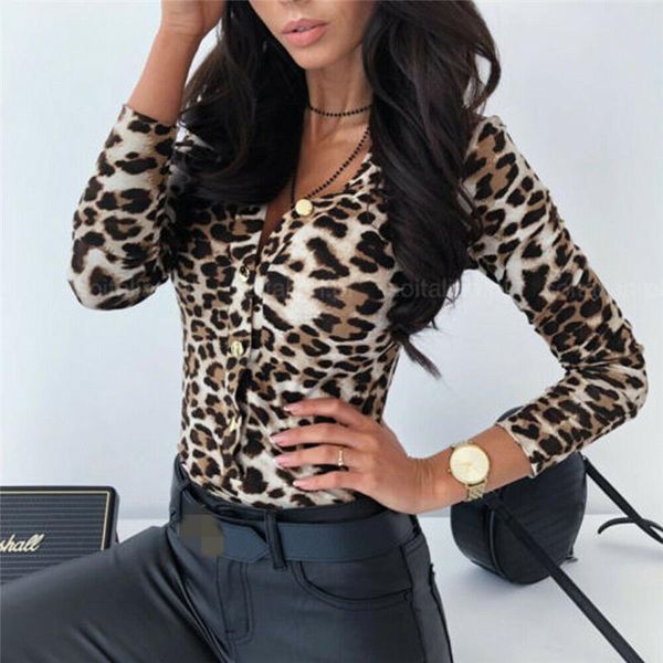 women long sleeve bodysuit ladies button bodycon leotard romper vintage animal print overalls fashion clothes one piece, Black;white
women long sleeve bodysuit ladies button bodycon leotard romper vintage animal print overalls fashion clothes one piece, Black;white